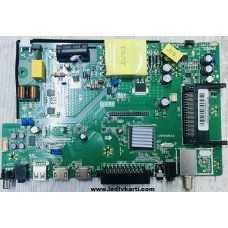 17AT010V1.0 Y.M ANAKART 17AT010 40 43 S2 V1.0 MNL 2 SHEEN SH40DLK010/0202 LED TV ANAKART MAİN BOARD