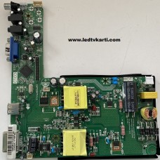 18AT009TTV1.0 YM ANAKART 18AT009TT MNL A80815 2PE11319A0 ELTON EL40DLK0938-1022 LED TV ANAKART MAİN BOARD