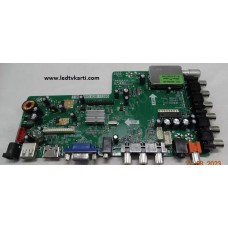 T.MS18VG.62B 11505 SN0185LD6M181-A LE-19GA1 SABA 22UZ9500 LED TV ANAKART MAİN BOARD 