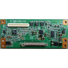 V260B1-C03 V260B1-L03 E88441 PHILIPS 26PFL5522D-12 LG 26LG30-UA VESTEL MILLENIUM 26735 26 TFT-LCD MODELLER İÇİN TCON KARTI TCON BOARD